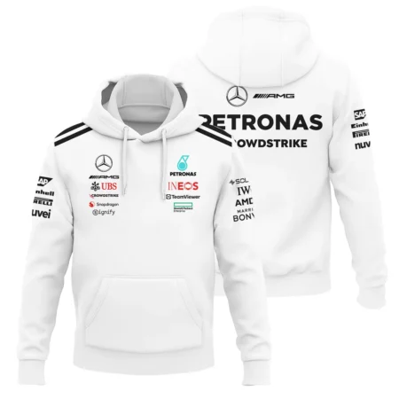 2025 Team Mercedes-AMG Petronas F1 Exclusive Logo Hoodie BLMER6525A2HD