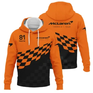 Oscar Piastri McLaren F1 Long Polo Shirt All Over Prints BLOP10425A1LPL