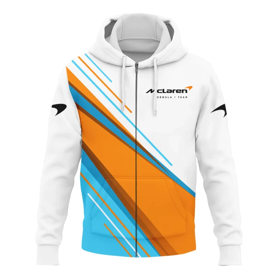 McLaren F1 Exclusive Logo Zipper Hoodie BLMCL3525A1ZHD