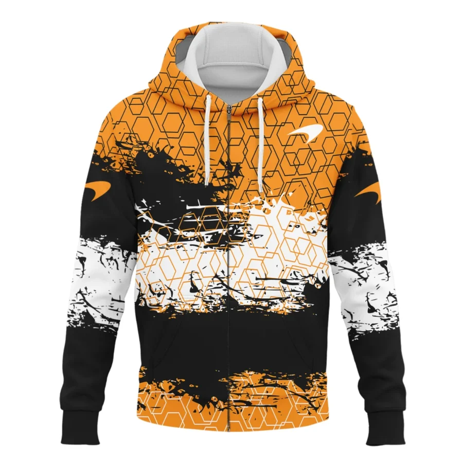 McLaren F1 Exclusive Logo Zipper Hoodie BLMCL3525A2ZHD