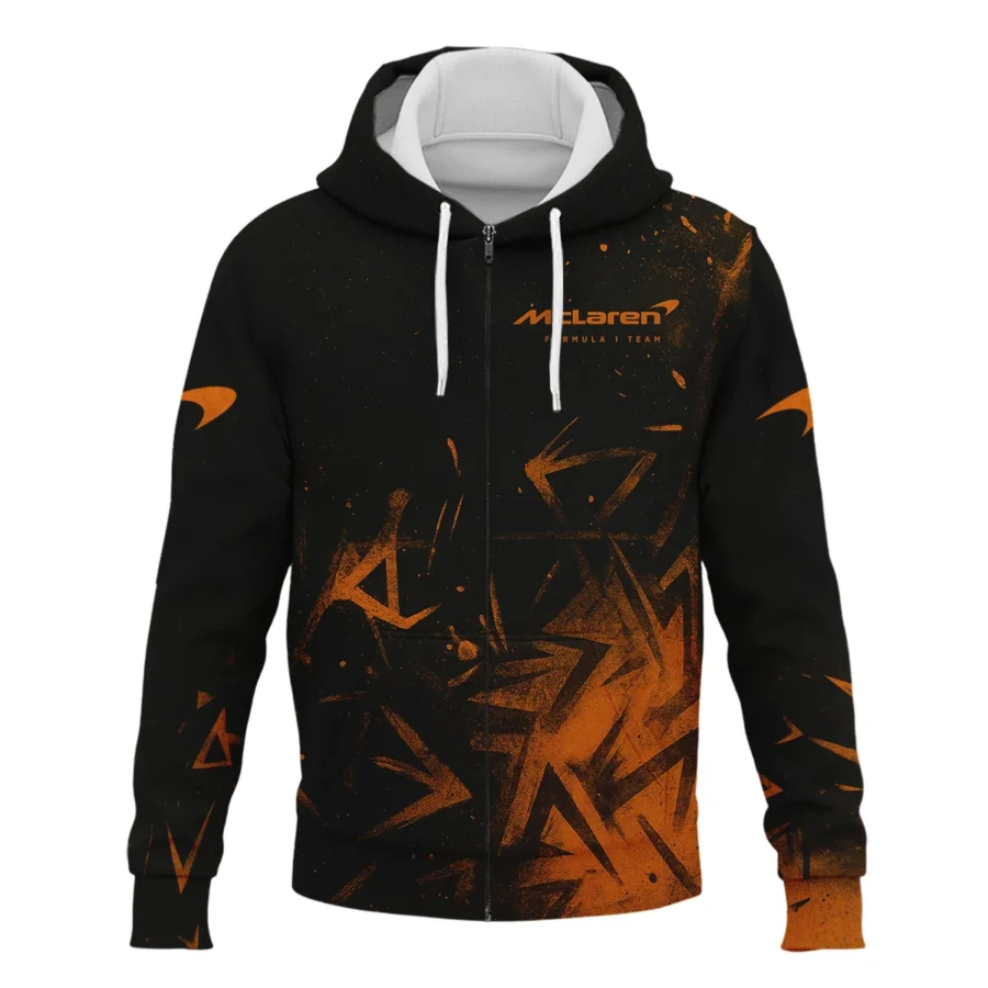 Oscar Piastri McLaren F1 Exclusive Logo Zipper Hoodie BLMCL3525A3OPZHD