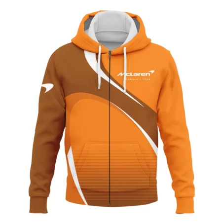McLaren F1 Exclusive Logo Zipper Hoodie BLMCL9525A2ZHD