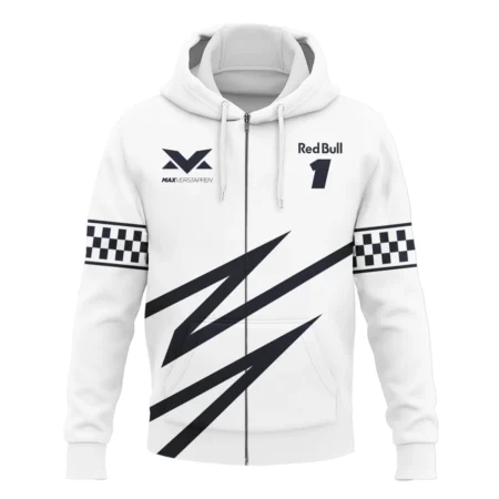Max Verstappen Red Bull Racing F1 Exclusive Zipper Hoodie BLRBR20525A1ZHD