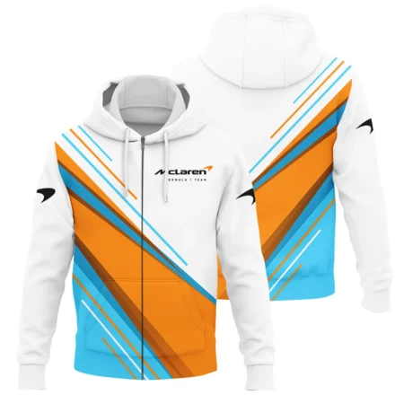 McLaren F1 Exclusive Logo Zipper Hoodie BLMCL3525A1ZHD