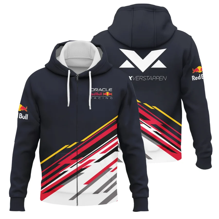 Max Verstappen Red Bull Racing F1 Exclusive Zipper Hoodie BLRBR20525A2ZHD