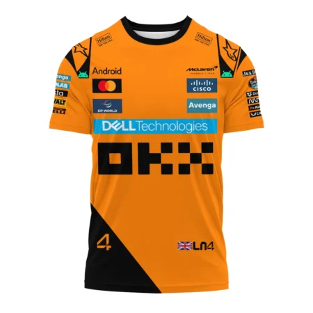 Lando Norris McLaren Formula One Exclusive T-Shirt BLF1180525A1TS