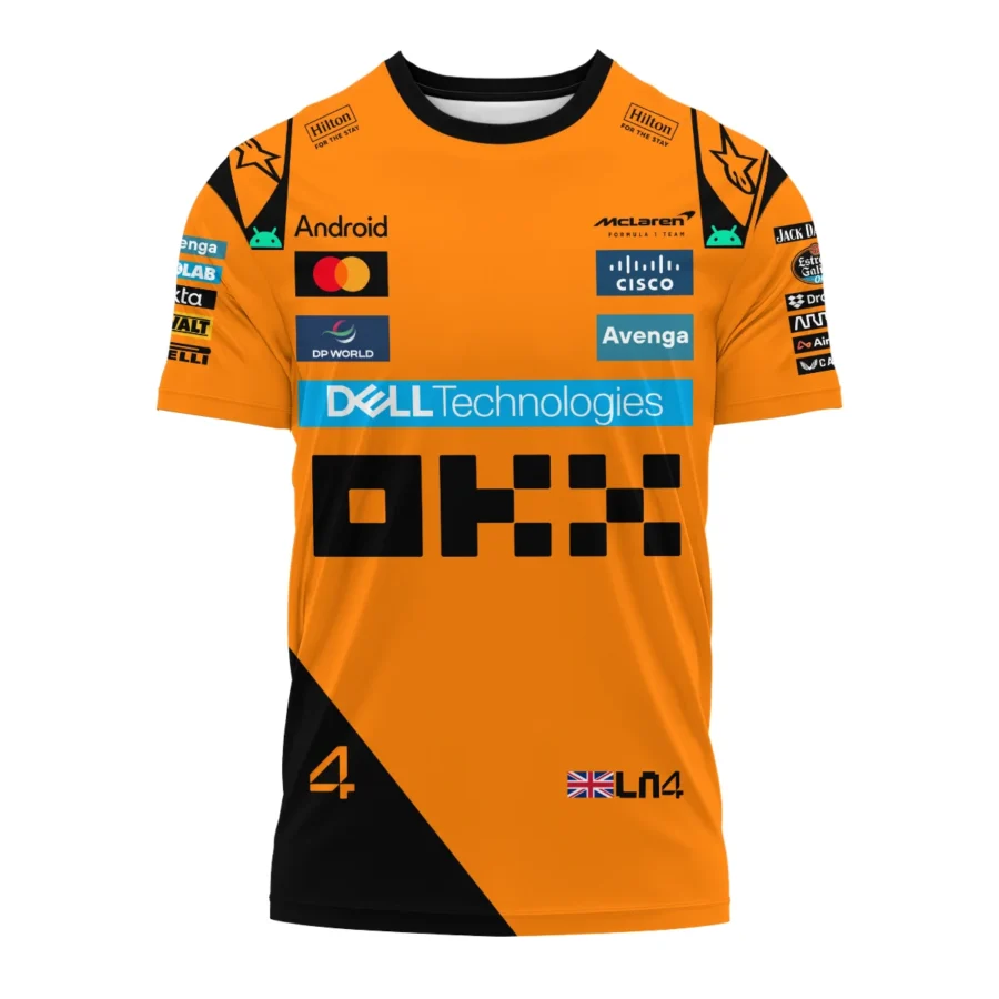 Lando Norris McLaren Formula One Exclusive T-Shirt BLF1180525A1TS