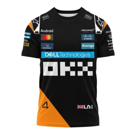 Lando Norris McLaren Formula One Exclusive T-Shirt BLF1180525A2TS