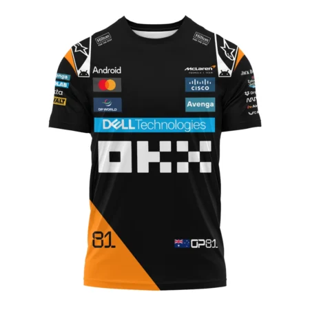 Oscar Piastri McLaren Formula One Exclusive T-Shirt BLF1180525A4TS