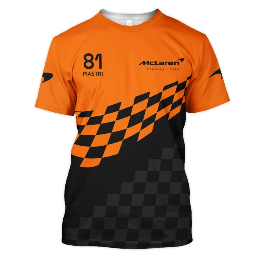 Oscar Piastri McLaren F1 T-Shirt All Over Prints BLOP10425A1TS
