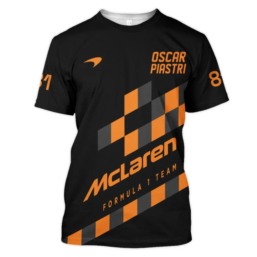 Oscar Piastri McLaren F1 T-Shirt All Over Prints BLOP10425A6TS