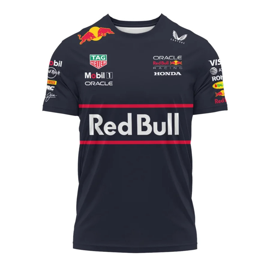 2025 Red Bull Racing F1 T-Shirt All Over Prints BLRBR10525A2TS