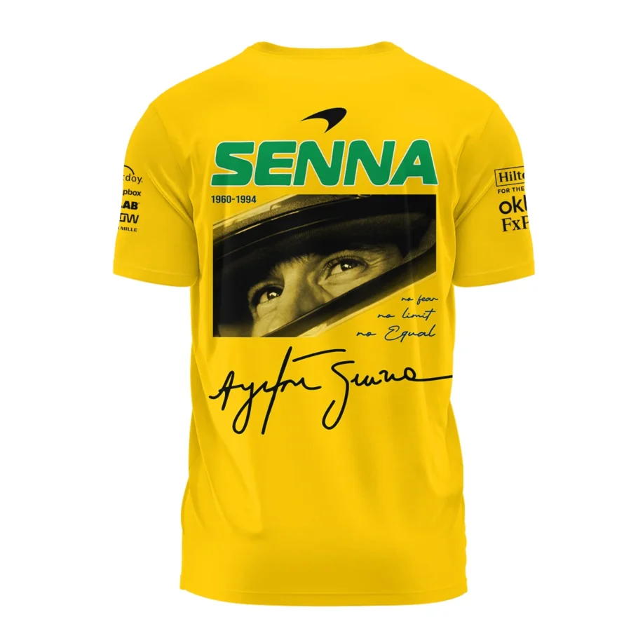 Ayrton Senna McLaren Formula One Exclusive T-Shirt BLF1190525A2TS