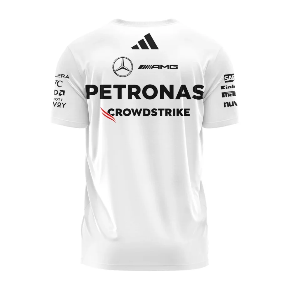 2025 Team Mercedes-AMG Petronas F1 T-Shirt All Over Prints BLMER6525A2TS