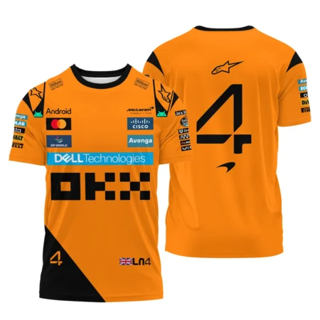 Lando Norris McLaren Formula One Exclusive T-Shirt BLF1180525A1TS