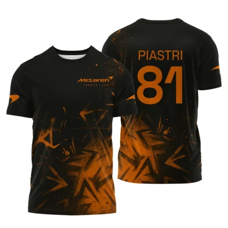 Oscar Piastri McLaren F1 T-Shirt All Over Prints BLMCL3525A3OPTS Oscar Piastri McLaren F1 T-Shirt All Over Prints BLMCL3525A3OPTS