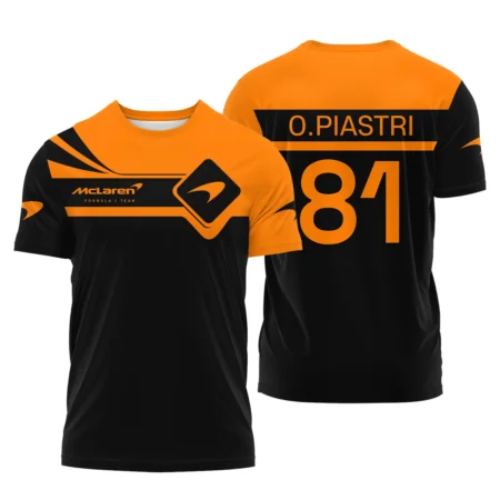 Oscar Piastri McLaren F1 T-Shirt All Over Prints BLMCL5525A3TS Oscar Piastri McLaren F1 T-Shirt All Over Prints BLMCL5525A3TS