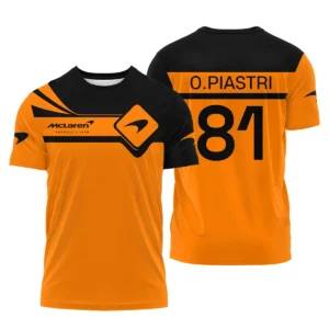 Lando Norris McLaren F1 Exclusive Logo Hoodie Half Zip BLMCL5525A23HZ