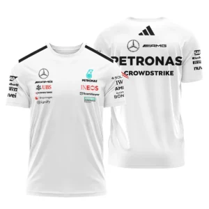 2025 Team Mercedes-AMG Petronas F1 Exclusive Logo Zipper Hoodie BLMER6525A2ZHD