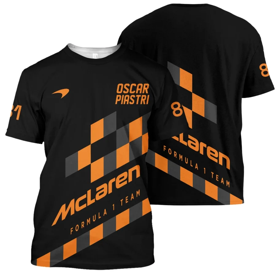 Oscar Piastri McLaren F1 T-Shirt All Over Prints BLOP10425A6TS