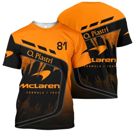 Oscar Piastri McLaren F1 T-Shirt All Over Prints BLOP3425A1TS Oscar Piastri McLaren F1 T-Shirt All Over Prints BLOP3425A1TS