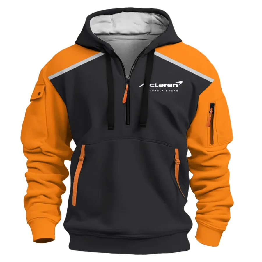 Tyre Water McLaren Formula One Exclusive Hoodie Half Zipper BLF115525A1HDF