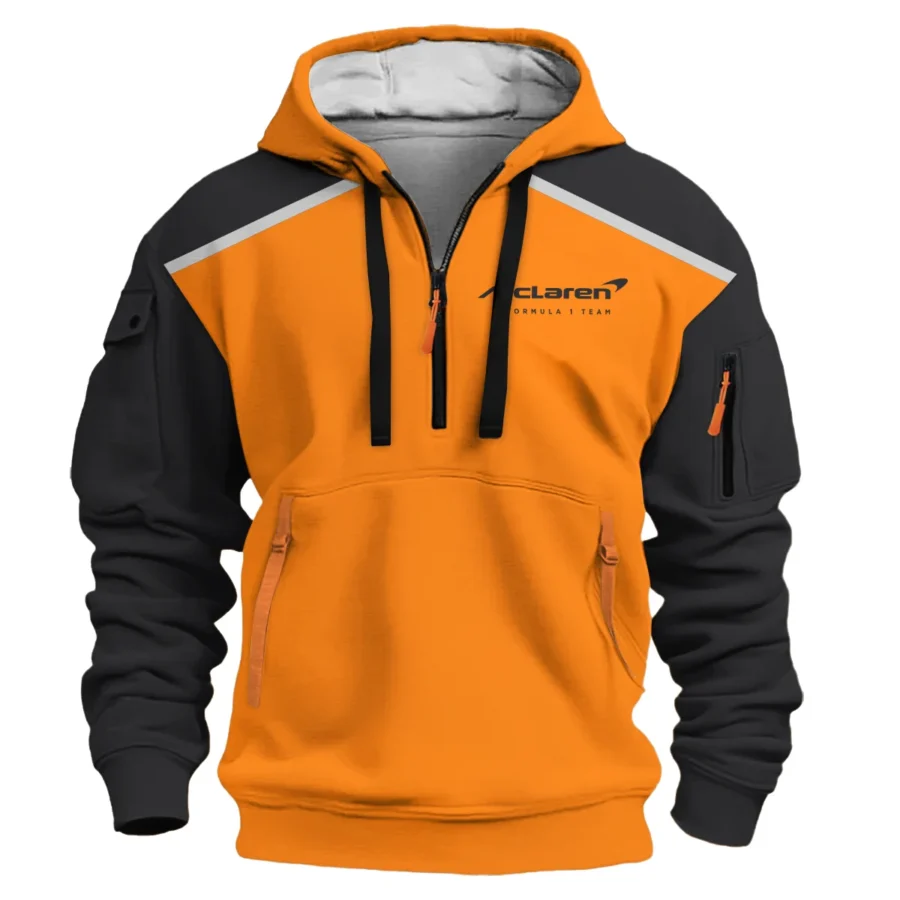 Tyre Water McLaren Formula One Exclusive Hoodie Half Zipper BLF115525A2HDF