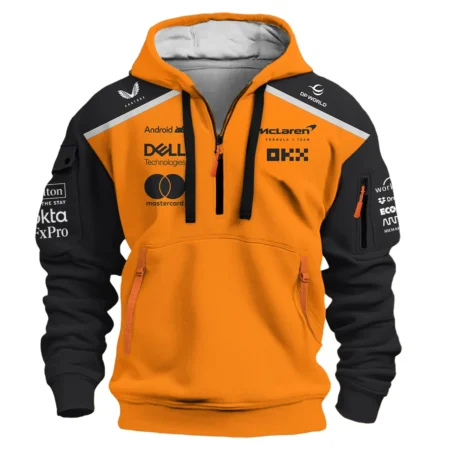 McLaren Formula One Exclusive Logo Hoodie Half Zipper BLF1290325A5MCLHDF