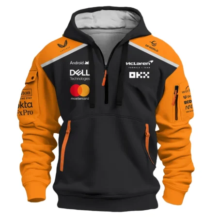 McLaren Formula One Exclusive Logo Hoodie Half Zipper BLF1290325A6MCLHDF