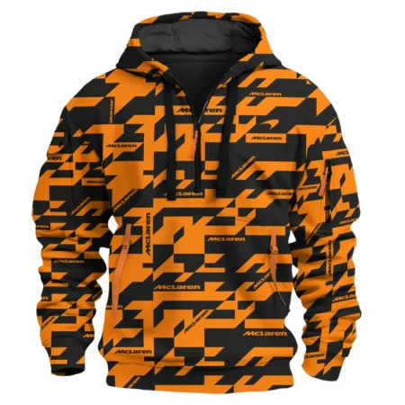 Camo Livery McLaren F1 Exclusive Logo Hoodie Half Zip BLMCL9525A33HZ
