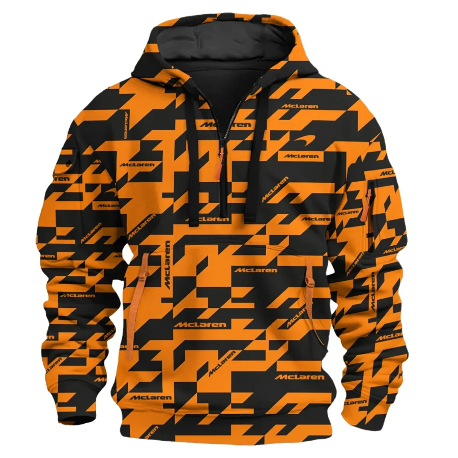 Camo Livery McLaren F1 Exclusive Logo Hoodie Half Zip BLMCL9525A33HZ