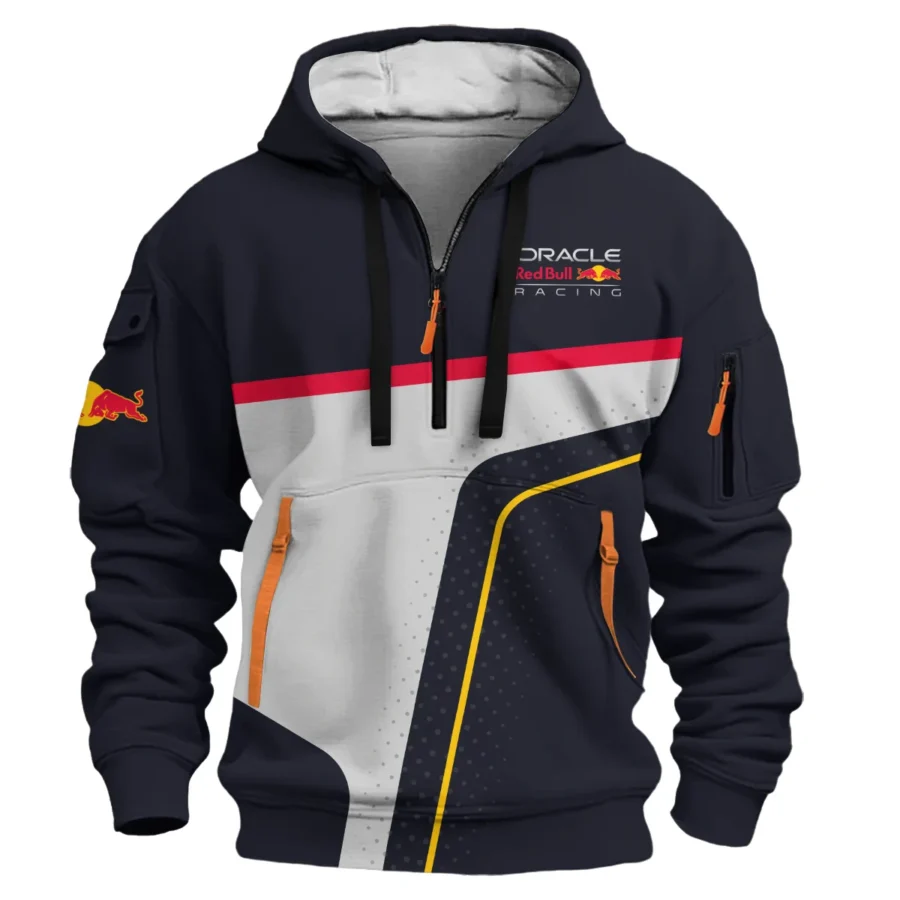 Red Bull Racing F1 Exclusive Logo Hoodie Half Zip BLRBR10525A33HZ