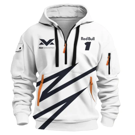 Max Verstappen Red Bull Racing F1 Exclusive Hoodie Half Zipper BLRBR20525A1HDF