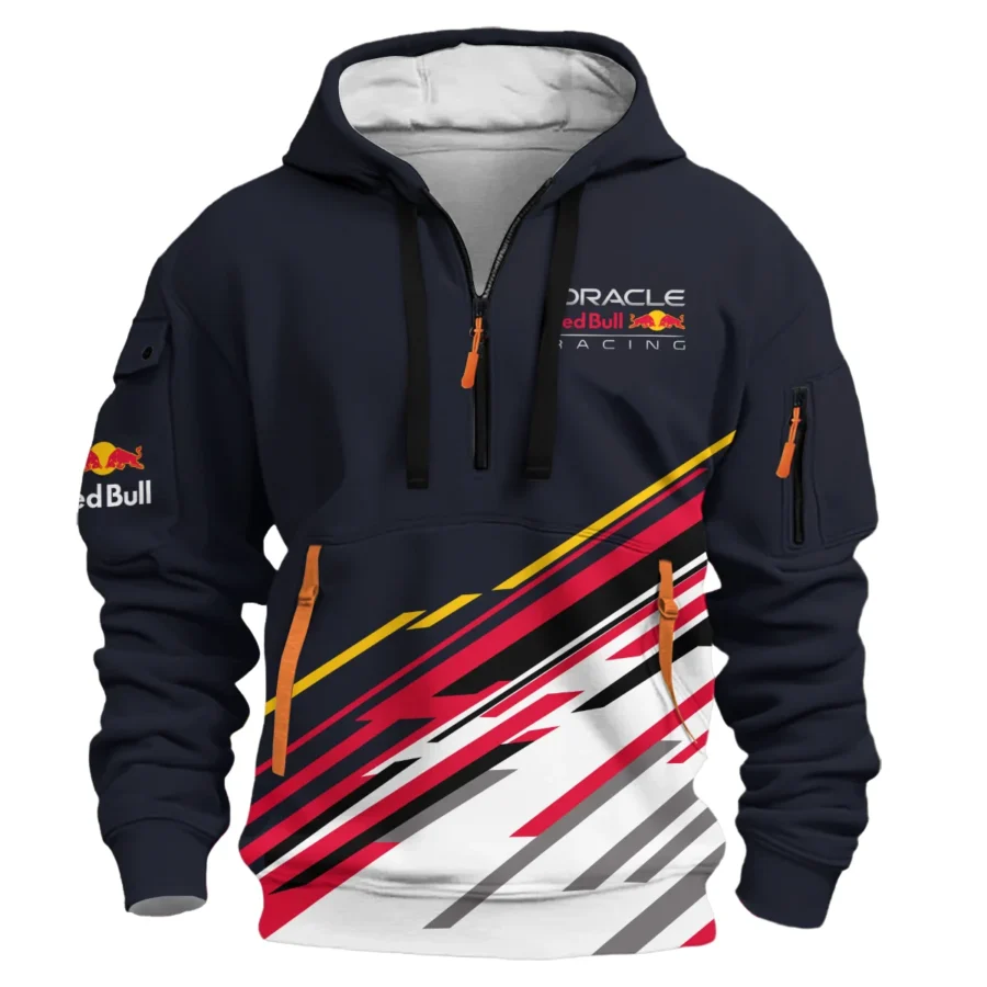 Max Verstappen Red Bull Racing F1 Exclusive Hoodie Half Zipper BLRBR20525A2HDF
