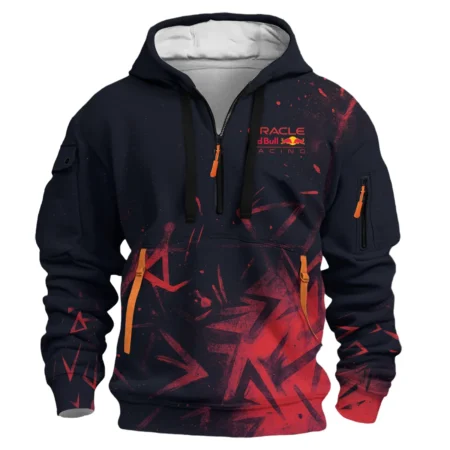 Max Verstappen Red Bull Racing F1 Exclusive Hoodie Half Zipper BLRBR20525A4HDF