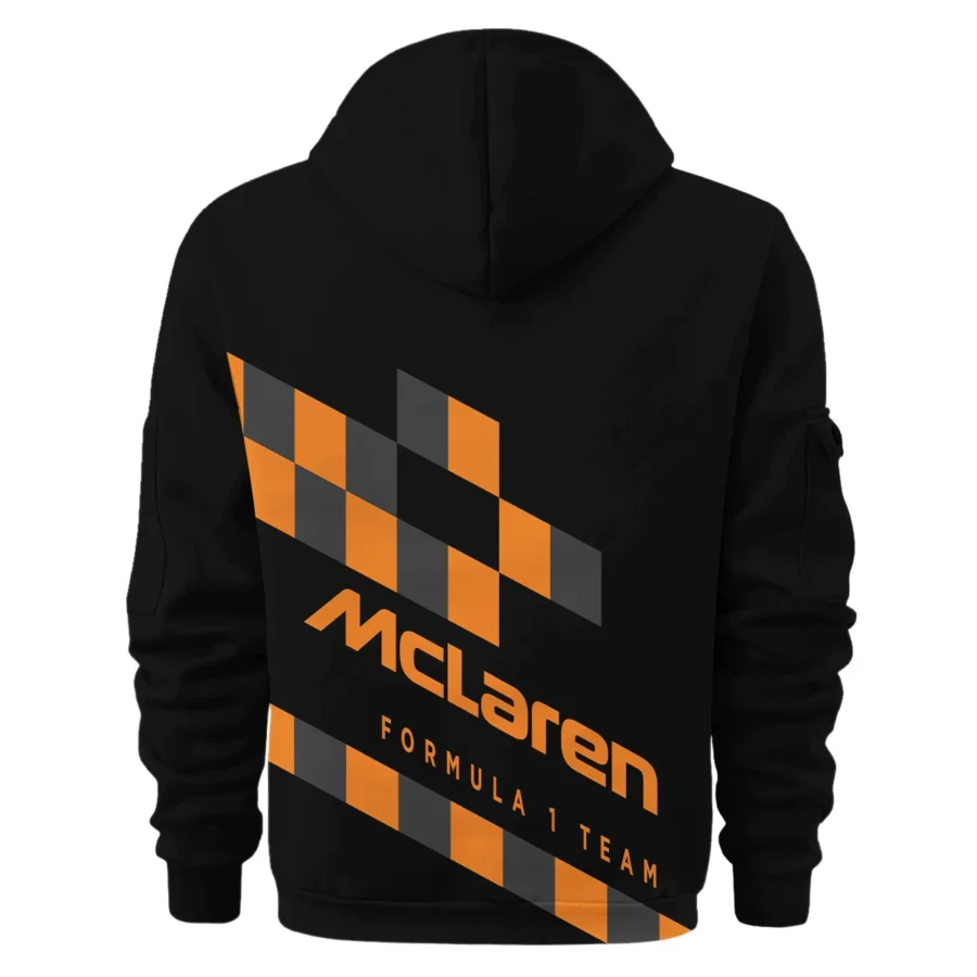 Oscar Piastri McLaren F1 Exclusive Logo Hoodie Half Zip BLOP10425A63HZ