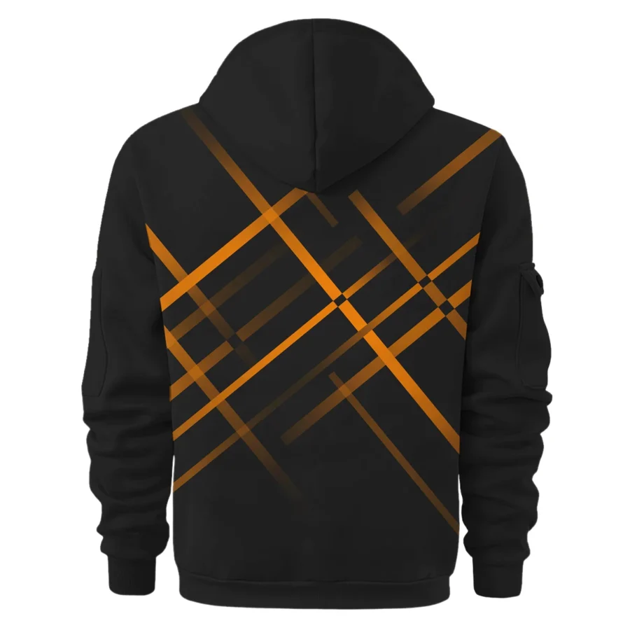 Oscar Piastri McLaren F1 Exclusive Logo Hoodie Half Zip BLOP3425A23HZ