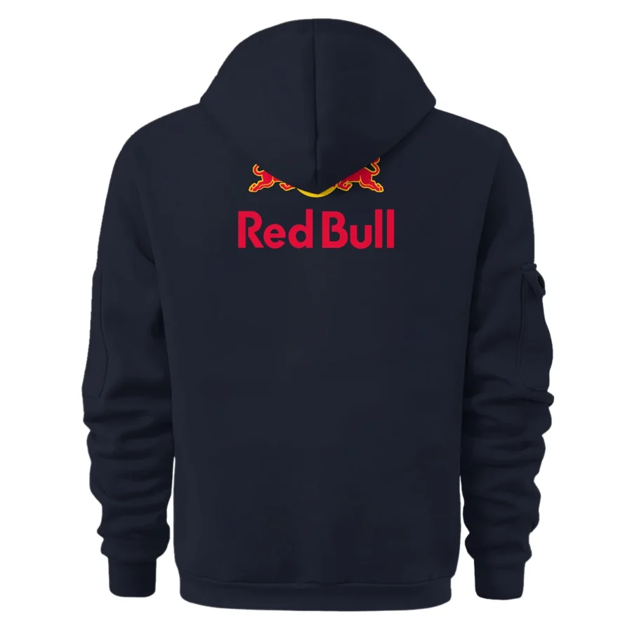 Max Verstappen Red Bull Racing F1 Exclusive Logo Hoodie Half Zip BLRBR10525A13HZ