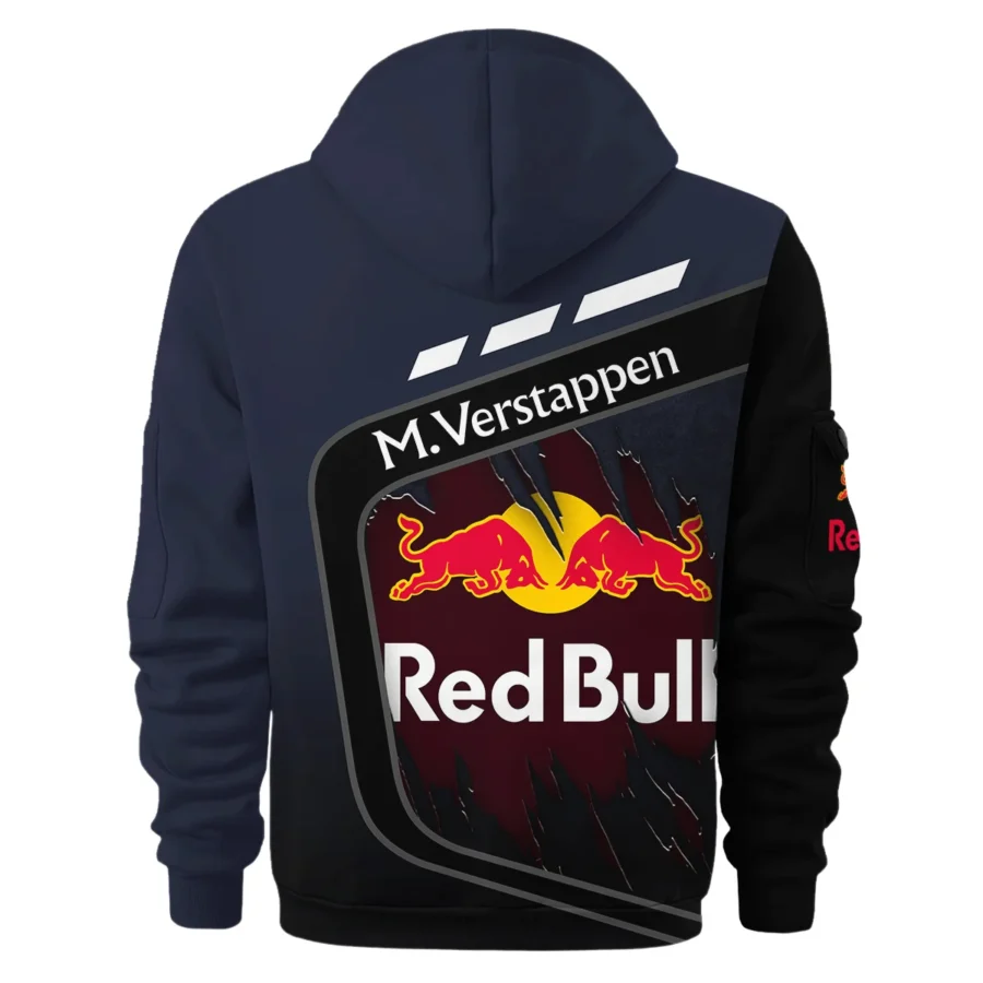 Max Verstappen Red Bull Racing F1 Exclusive Hoodie Half Zipper BLRBR20525A3HDF