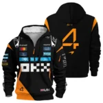 Lando Norris McLaren Formula One Exclusive Hoodie Half Zipper BLF1180525A2HDF