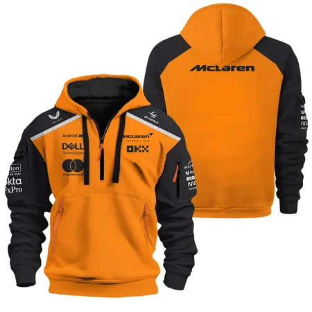 McLaren Formula One Exclusive Logo Hoodie Half Zipper BLF1290325A5MCLHDF