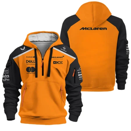 McLaren Formula One Exclusive Logo Hoodie Half Zipper BLF1290325A5MCLHDF