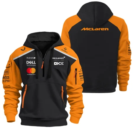 McLaren Formula One Exclusive Logo Hoodie Half Zipper BLF1290325A6MCLHDF