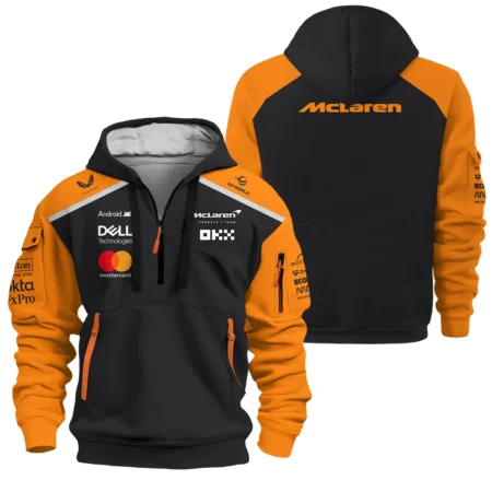 McLaren Formula One Exclusive Logo Hoodie Half Zipper BLF1290325A6MCLHDF