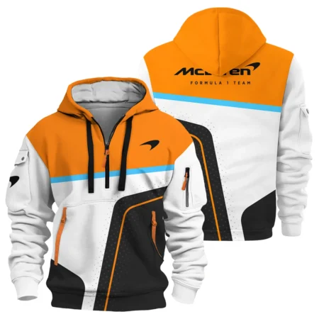 McLaren F1 Exclusive Logo Hoodie Half Zip BLMCL10425A53HZ
