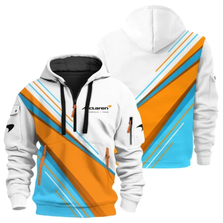 McLaren F1 Exclusive Logo Hoodie Half Zip BLMCL3525A13HZ McLaren F1 Exclusive Logo Hoodie Half Zip BLMCL3525A13HZ