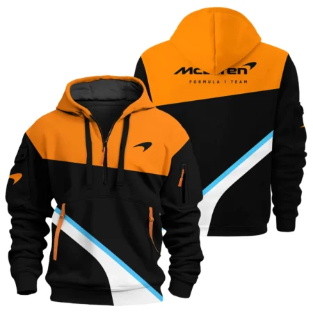McLaren F1 Exclusive Logo Hoodie Half Zip BLMCL9525A13HZ McLaren F1 Exclusive Logo Hoodie Half Zip BLMCL9525A13HZ