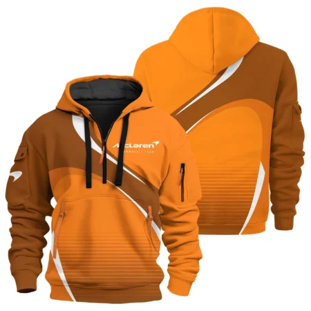 McLaren F1 Exclusive Logo Hoodie Half Zip BLMCL9525A23HZ McLaren F1 Exclusive Logo Hoodie Half Zip BLMCL9525A23HZ