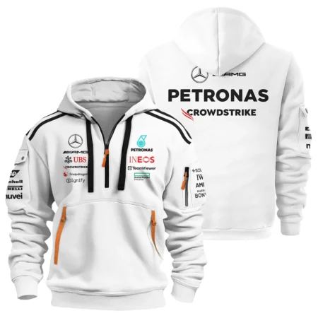 2025 Team Mercedes-AMG Petronas F1 Exclusive Logo Hoodie Half Zip BLMER6525A23HZ 2025 Team Mercedes-AMG Petronas F1 Exclusive Logo Hoodie Half Zip BLMER6525A23HZ