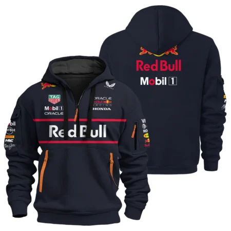 2025 Red Bull Racing F1 Exclusive Logo Hoodie Half Zip BLRBR10525A23HZ 2025 Red Bull Racing F1 Exclusive Logo Hoodie Half Zip BLRBR10525A23HZ